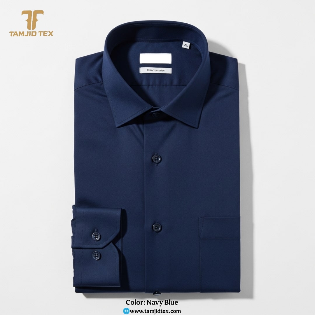 One Color Shirt (Navy Blue Color)