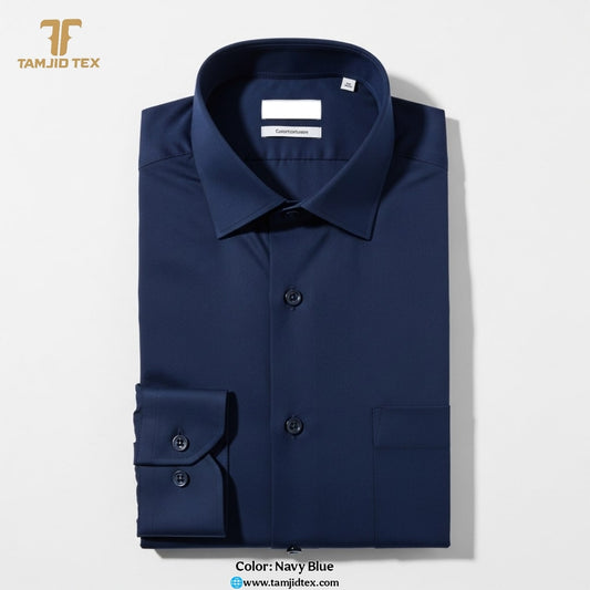 One Color Shirt (Navy Blue Color)